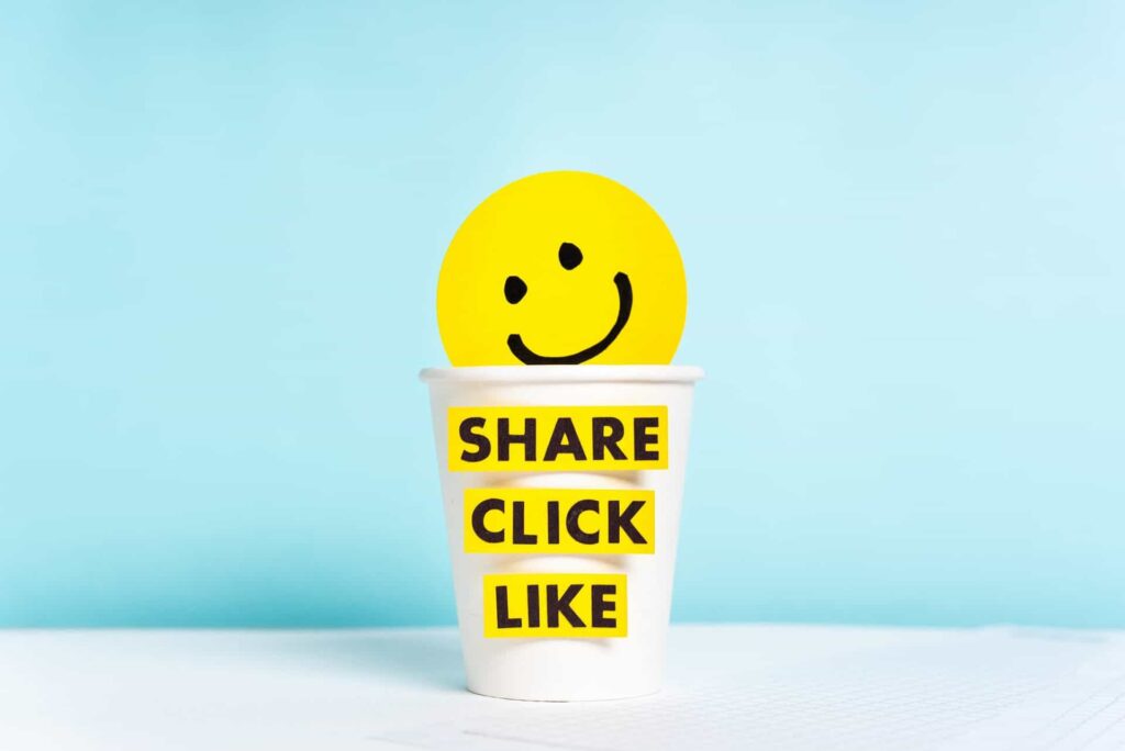 Share Click Like